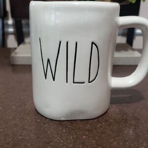 Rae Dunn WILD Coffee Mug Cup Artisan Collection By Magenta Ceramic